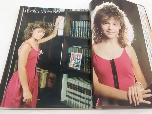 Screen Japan Magazine July 1988 Alyssa Milano Diane Lane - Bild 6 von 20