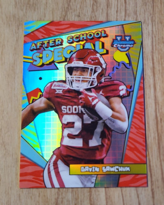 2024-25 Bowman Chrome University Gavin Sawchuk After School Special SSP