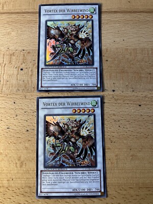 YuGiOh! YuGiOh 1 Stück Vortex der Wirbelwind STOR-DESP1 Ultra Rare Near Mint