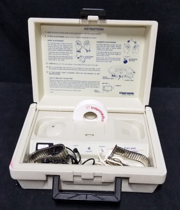 Vintage Instromedix DDD Carryall Transmitter Model 536-09