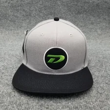 Dalbello Hat Cap Mens Gray Black Snap Back Ski Skiing