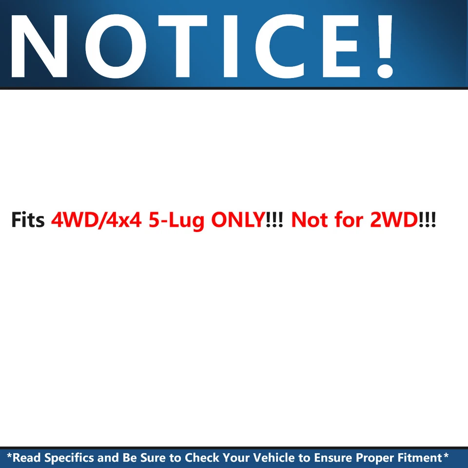 Amortiguadores delanteros traseros 4x4 barras estabilizadoras delanteras eslabones para Ford F-150 1997-2003 Foto 2 de 4