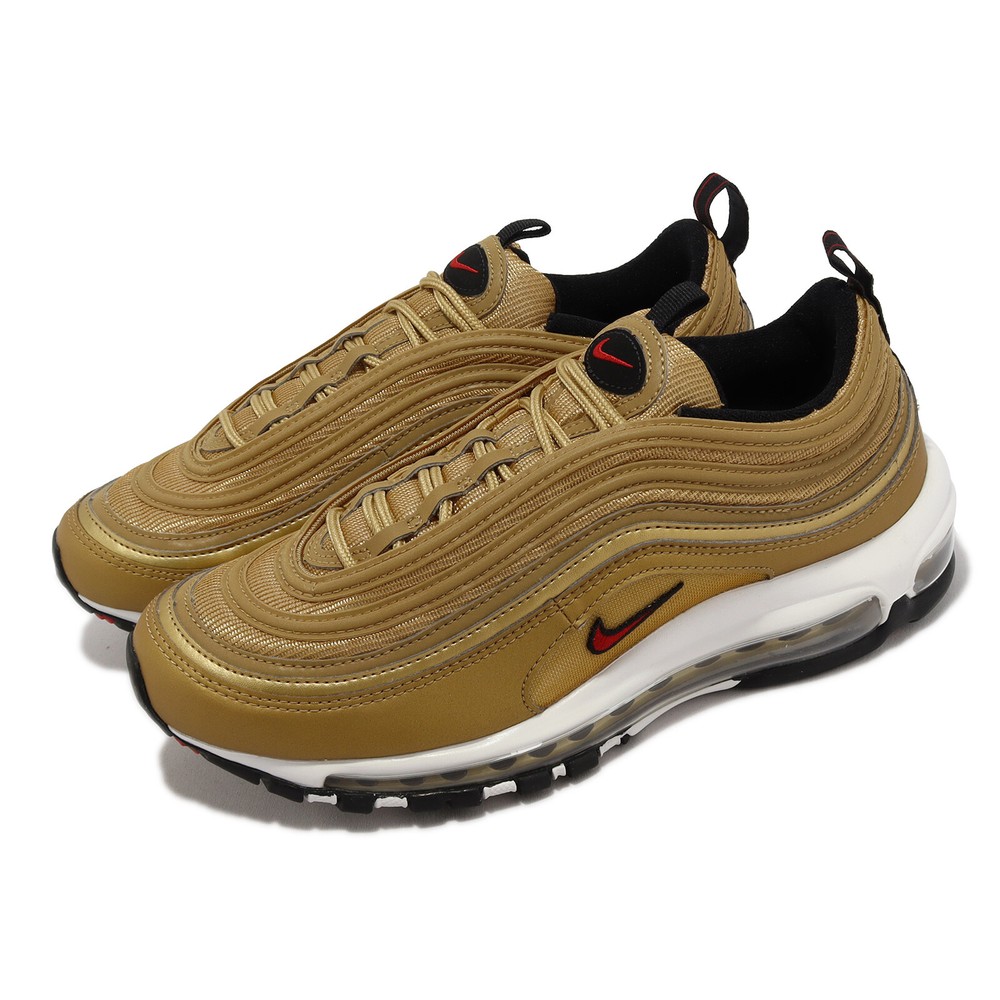 Nike Air Max 97 OG Metallic Gold Mens Casual Sneakers 2023 DM0028-700