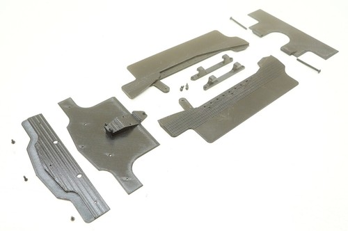 Kit de carga aerodinámica efectos de tierra para Losi 1/16 mini sin preparación arrastrar coche Chevelle - Imagen 2 de 13