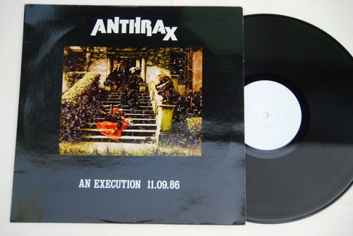 ANTHRAX LIVE AN EXECUTION 11.09.86 1986 RARE LP