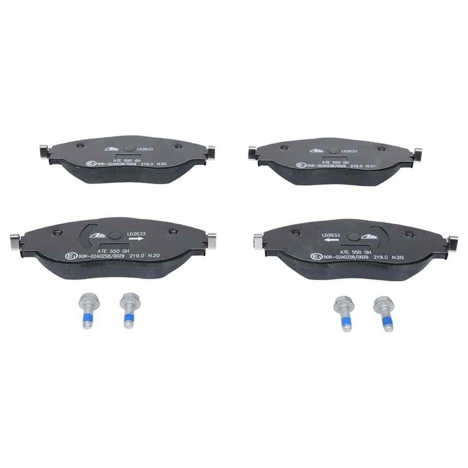 Bremsbelagsatz Scheibenbremse ATE 13.04702633.2 für VW Audi Passat B8