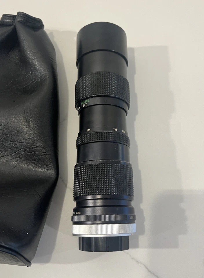 Vivitar 85-205mm 1:3.8 Close Focusing Auto Zoom Camera Lens no Cover With Bag - Image 2 of 4