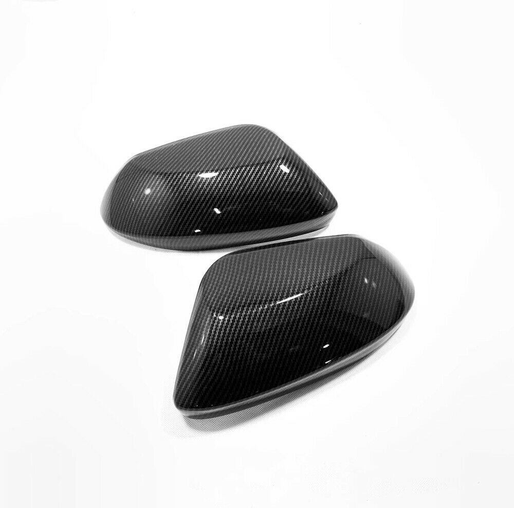 For Toyota Corolla Cross 20202023 Carbon Side Door Rearview Mirror Cover Trim eBay
