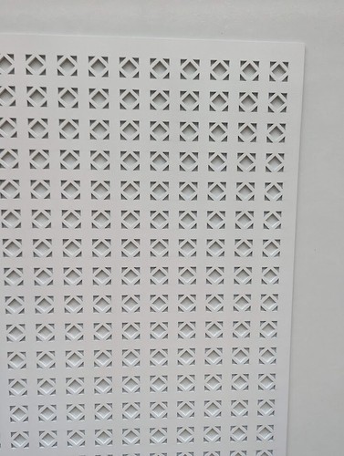 Griglia in legno spessore 6 mm pannello decorativo in mdf per coperture radiatore, motivo ML4 - Foto 7 di 10