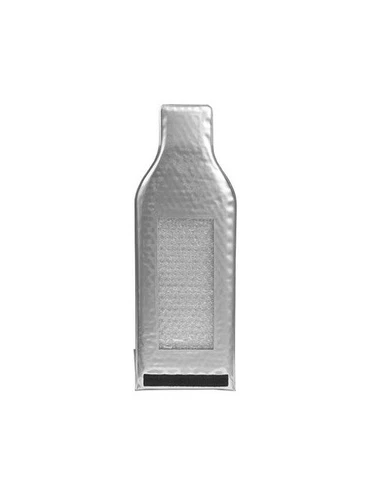 Franmara Wine Safeguard Reusable Bottle Protector, Silver (Heavy Duty)