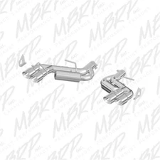 MBRP 3" T409 Race Dual Axle Back w/ 4.5" Quad Tips For 16 Chevy Camaro 6.2L 6spd