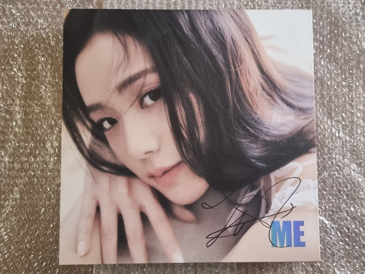 Blackpink Flower JISOO FIRST SINGLE VINYL LP Promo Sticker