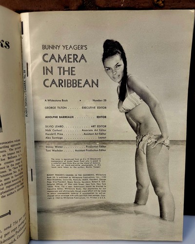 Bunny Yeager's Camera In The Caribbean - First Edition By Bunny Yeager - Picture 3 of 5