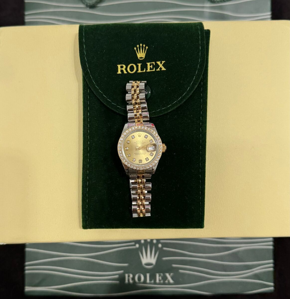 Original Rolex Oyster Perpetual Datejust w988321 R 69173 Original Rolex Oyster Perpetual Datejust w988321 R 69173