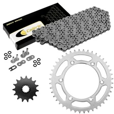 O-Ring Drive Chain & Sprockets Kit for Suzuki DR350 1994-1999 / DR-Z400S 00-17