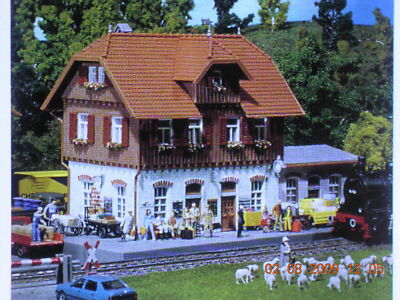 Faller Pola 653 H0 Bahnhof Hochtann Mariavelde Bausatz NEU
