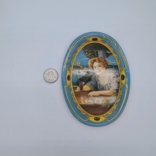 Coca Cola Tip Tray Reproduced 1973 Collectible 6" X 4 1/2" 1904 COKE ART VINTAGE