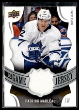 2018-19 Upper Deck UD Game Jersey Patches Patrick Marleau Toronto Maple Leafs