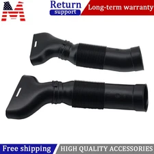 New Set of 2 Air Cleaner Intake Duct Tube Hose For Mercedes C320 C240 2001-2005
