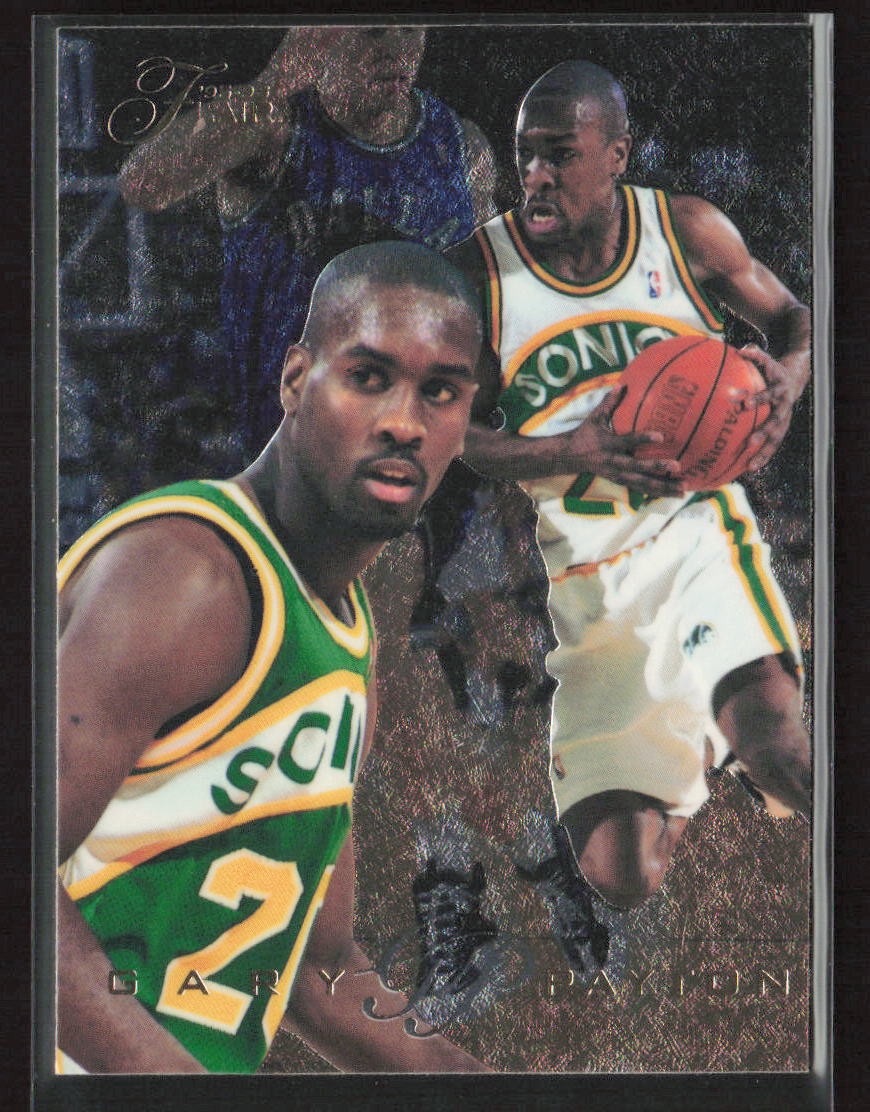 Gary Payton 1995-96 Flair #128 Seattle SuperSonics