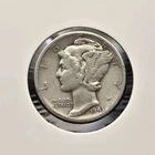 1943-D Mercury Dime 90% Silver US Mint Denver
