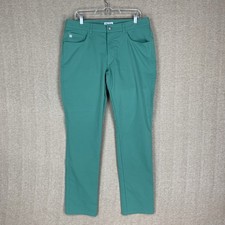 Peter Millar Crown Sport EB66 Performance Twill 5-Pocket Pants Men's 35x34 Khaki