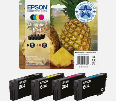 Epson 604 Pineapple Multipack 4 Farben Original Tintenpatronen | MwSt registriert