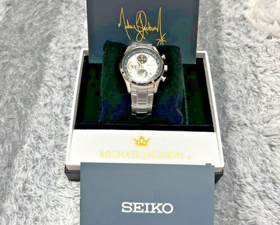 Michael Jackson SEIKO Limited 5000pcs Collaboration Watch Signed