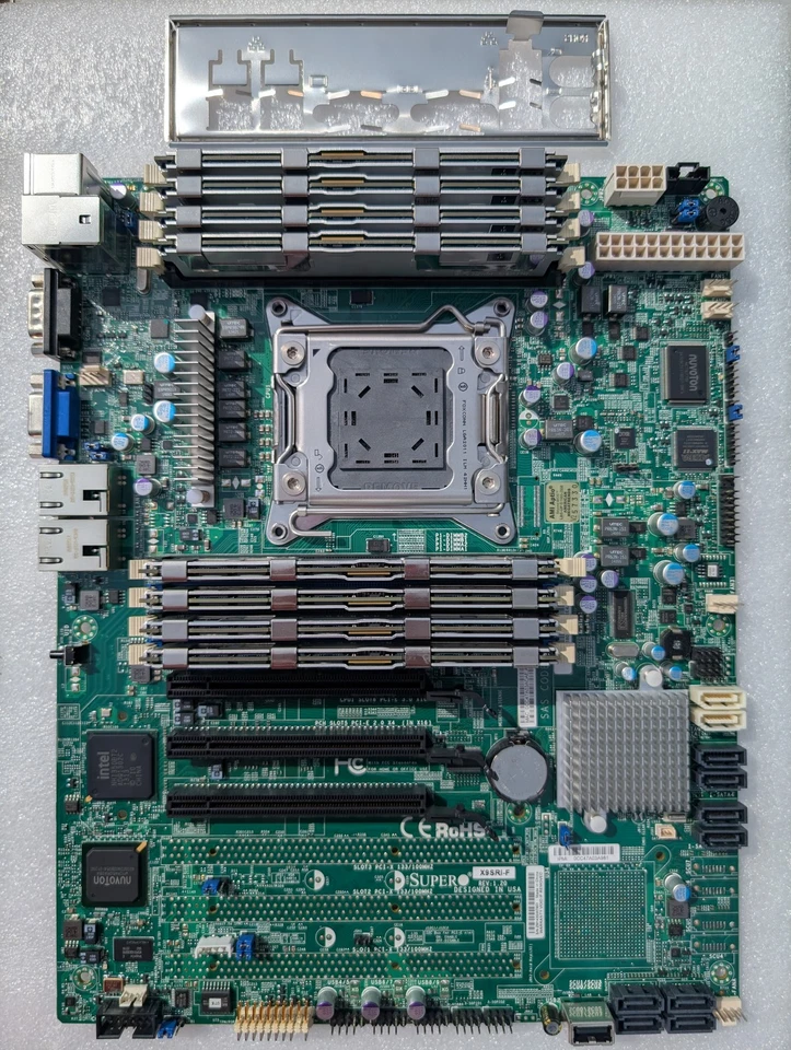 SuperMicro X9SRI-F Serveur Kit Paquet Carte Mère À 256 GB RAM X79 LGA2011 Ipmi