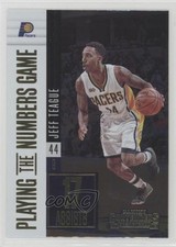 2017-18 Panini Contenders Playing the Numbers Game Jeff Teague #29 10no