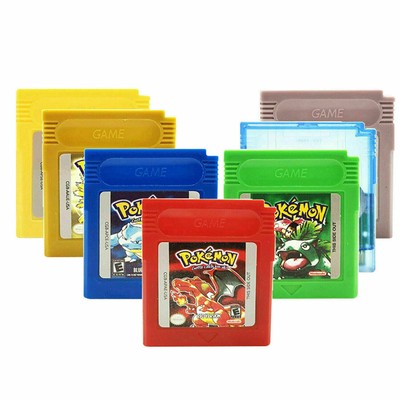 Game Card Classic For Nintedo Game Card GBC All Colours Pokemon Game Boy Series