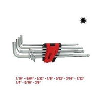 Kugelkopf-Innensechskant-WinkelstiftschlüSsel-Satz,Xl,10-Tlg, Zoll Ks Tools