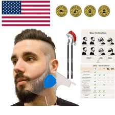 ClearShaper 3.0 - Beard Shaper Kit w/Two Barber Pencils -  Shaping Tool - 100...