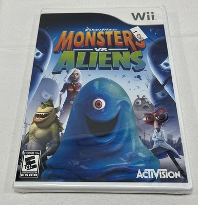 Monsters vs. Aliens (Nintendo Wii) Brand New SEALED