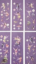 SandyLion Disney Fairies Sticker Flip Pack 6 Sheets Collectible Art Craft Decor
