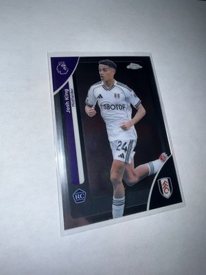 Josh King  2026 Topps Chrome Premier League Fulham Rookie Card #91