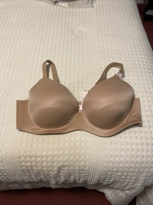 Victoria Secret Perfect Shape Smooth Push Up T Shirt Bra Size 38C Tan NWT