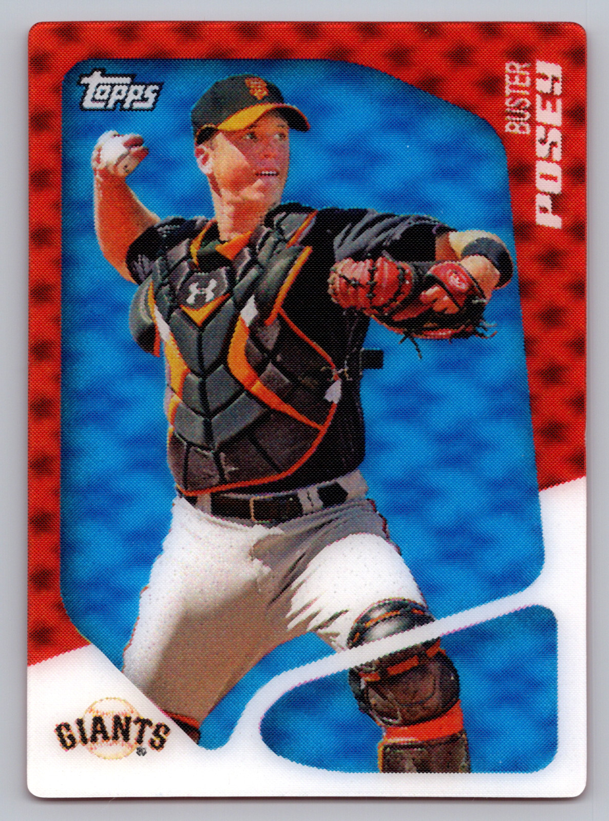 2010 TOPPS 2020 #T8 BUSTER POSEY SAN FRANCISCO GIANTS ROOKIE