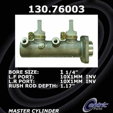 Centric Parts Brake Master Cylinder 130.76003 CSW