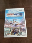 USED NINTENDO Wii SUMMER ATHLETICS THE ULTIMATE CHALLENGE CIB COMPLETE FREE SHIP