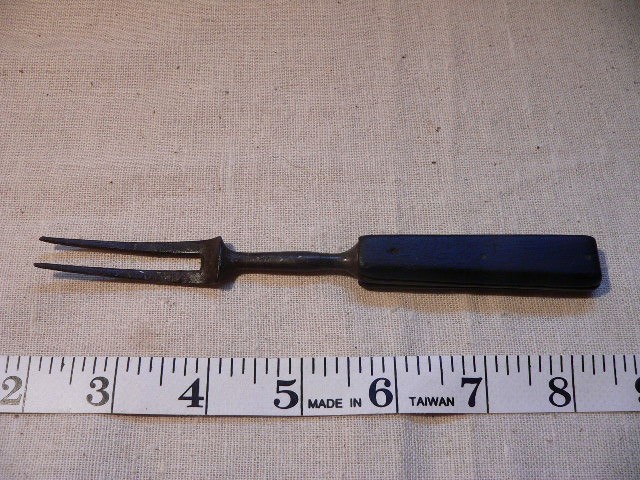 18th century two tined fork