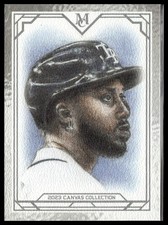 2023 Topps Museum Collection #CCR-5 Randy Arozarena Canvas Collection Reprints