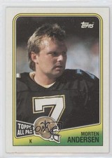 1988 Topps Morten Andersen #61 HOF 0b5
