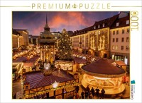 Calvendo Puzzle Weihnnachtsmarkt Auf Dem Alten Markt | 1000 Teile Lege-GrößE 64X
