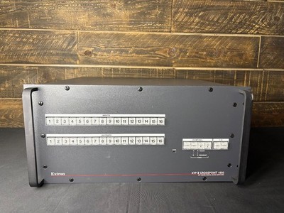 Extron XTP II Crosspoint 1600 Matrix switcher, W/2 XTP II CP 4i HDMI 4K PLUS