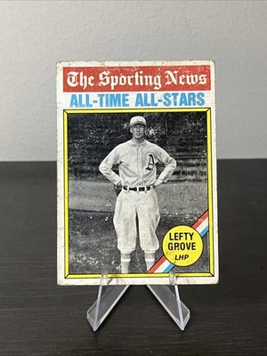 1976 Topps - The Sporting News AllTime All-Stars Lefty Grove #350