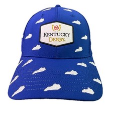 Kentucky Derby Ahead Edición Especial Sombrero Ajustable Azul Nube Bordado