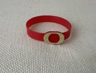 Vintage Barbie Doll Red Plastic Belt With Buckle