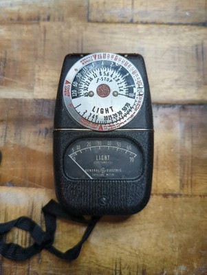 GE Photography Light Exposure Meter Type DW-68 General Electric - Tested