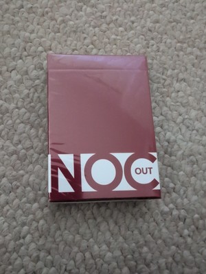 NOC Out Playing Cards Red - SEALED Limited Edition